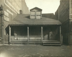 Joseph Labadie Residence, Fourth Street on the East Side South of Poplar by Unknown